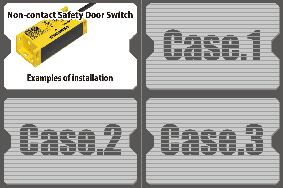 Non-contact Safety Door Switches with High Durability and Superior Safety Performance