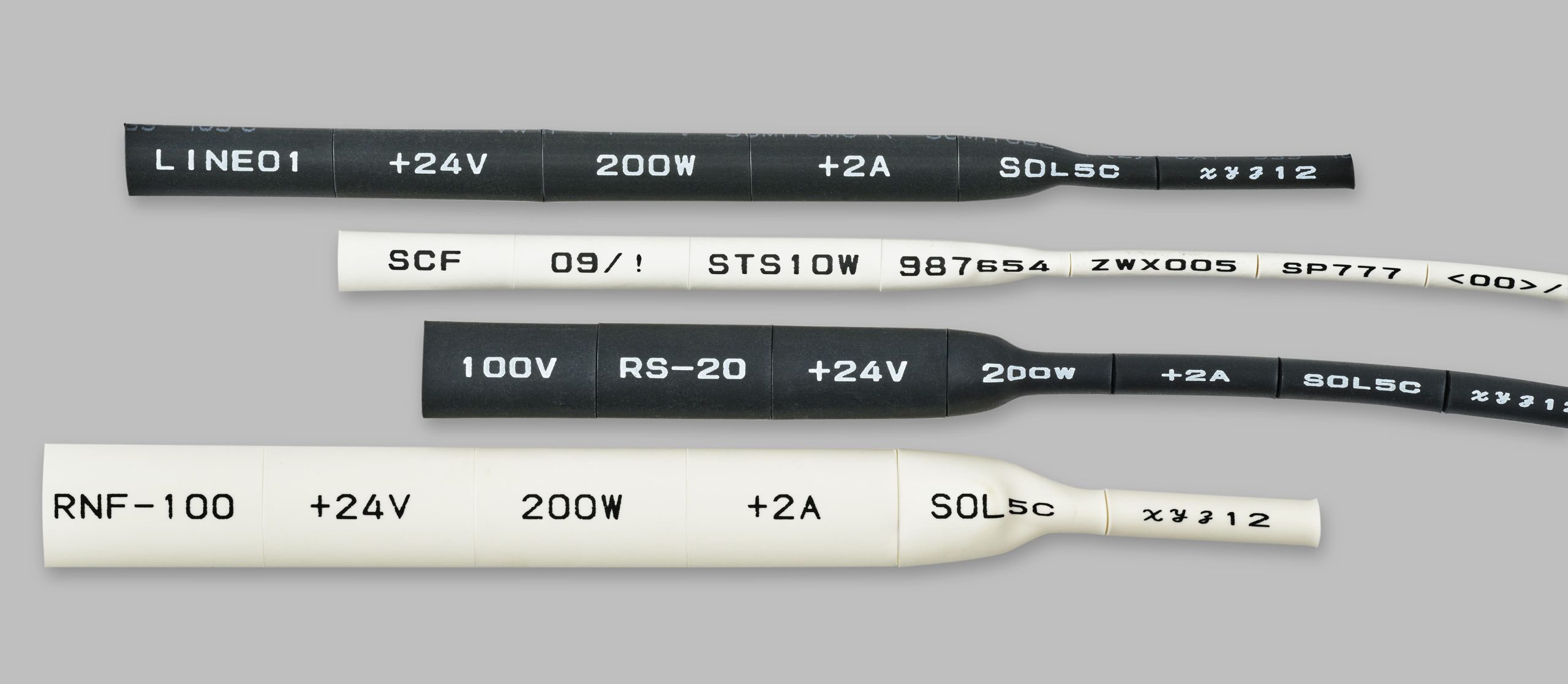 For printing on heat-shrink tubing, choose the SPX Series!