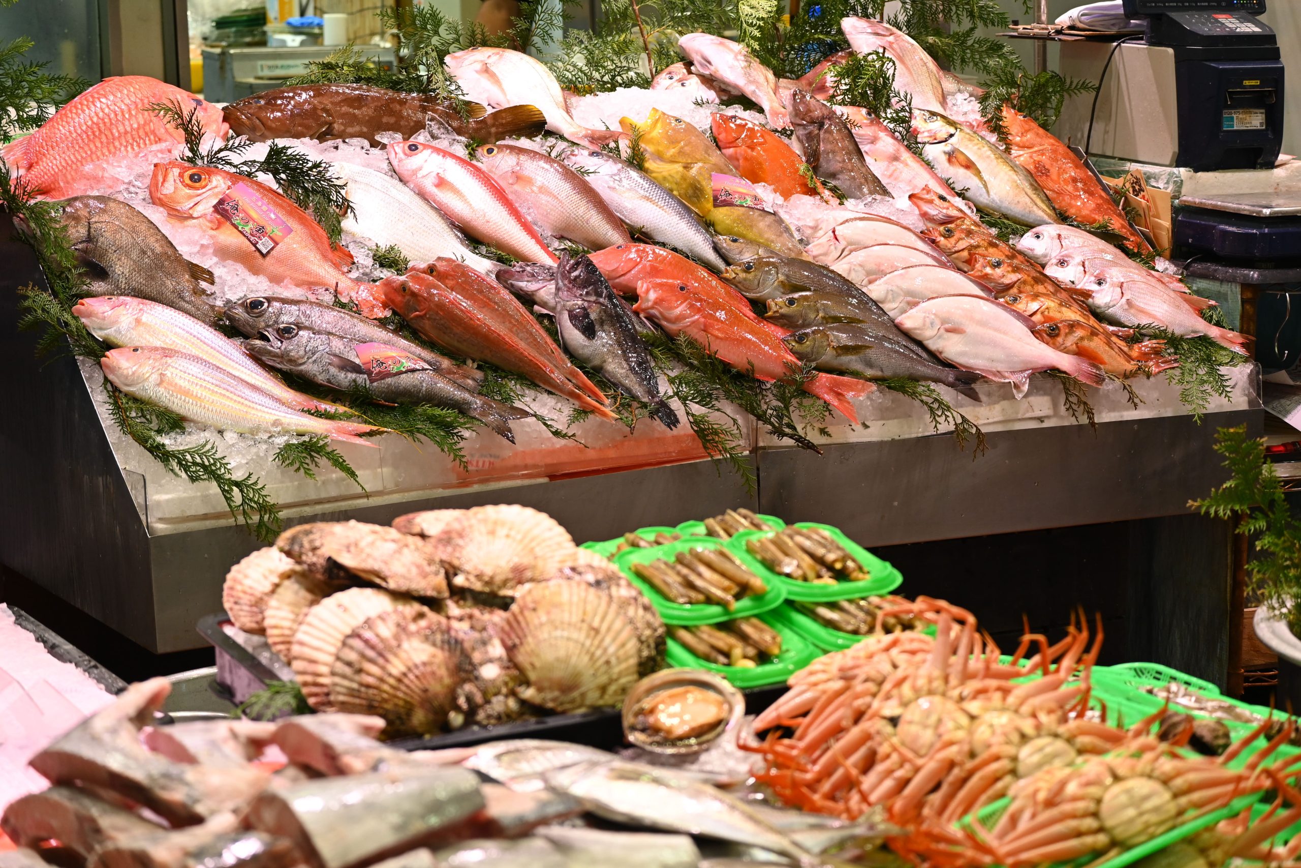 Face-to-face sales with a wide selection of products