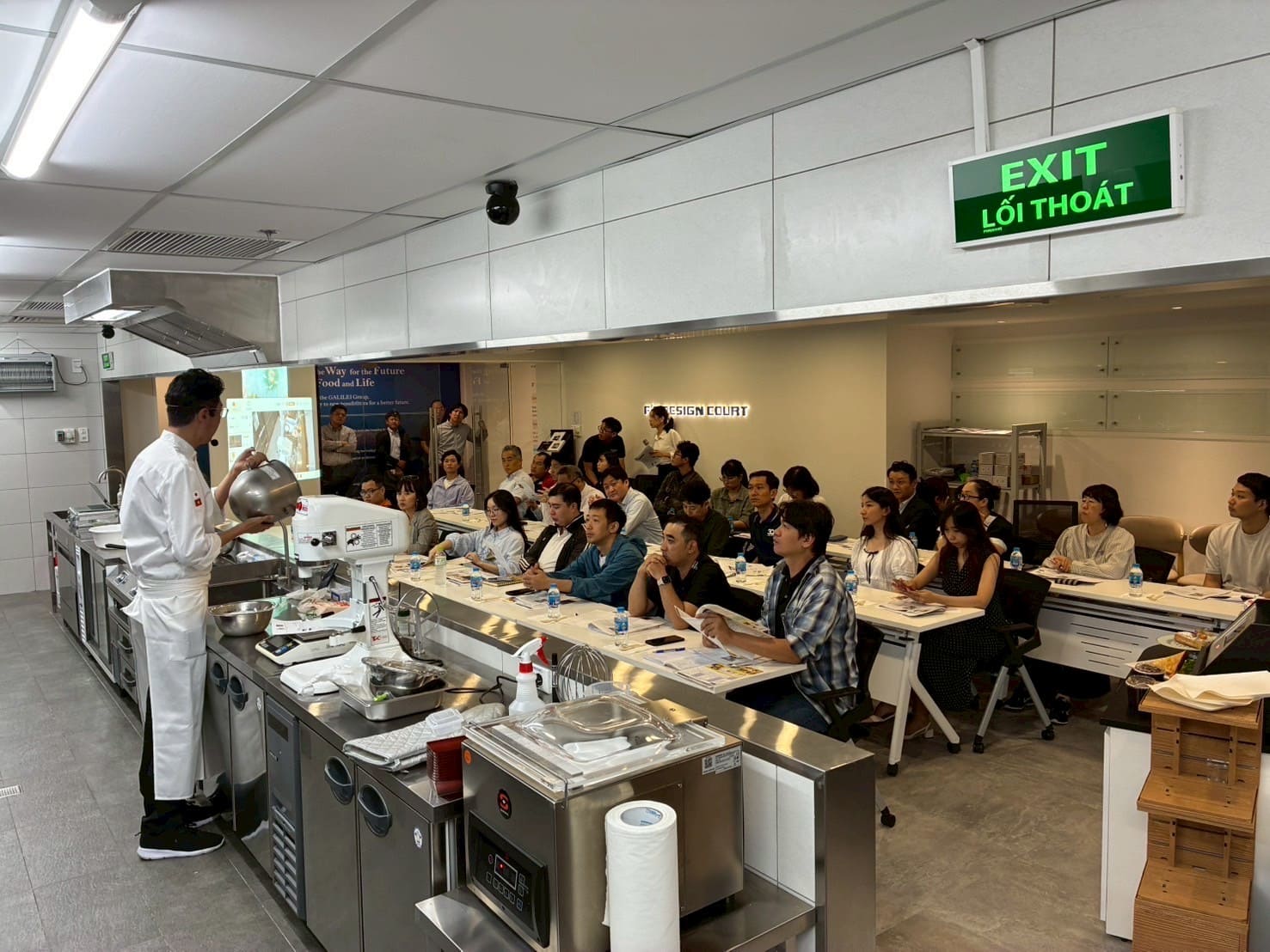 Training Scenes from Our Confectionery Seminar in Vietnam