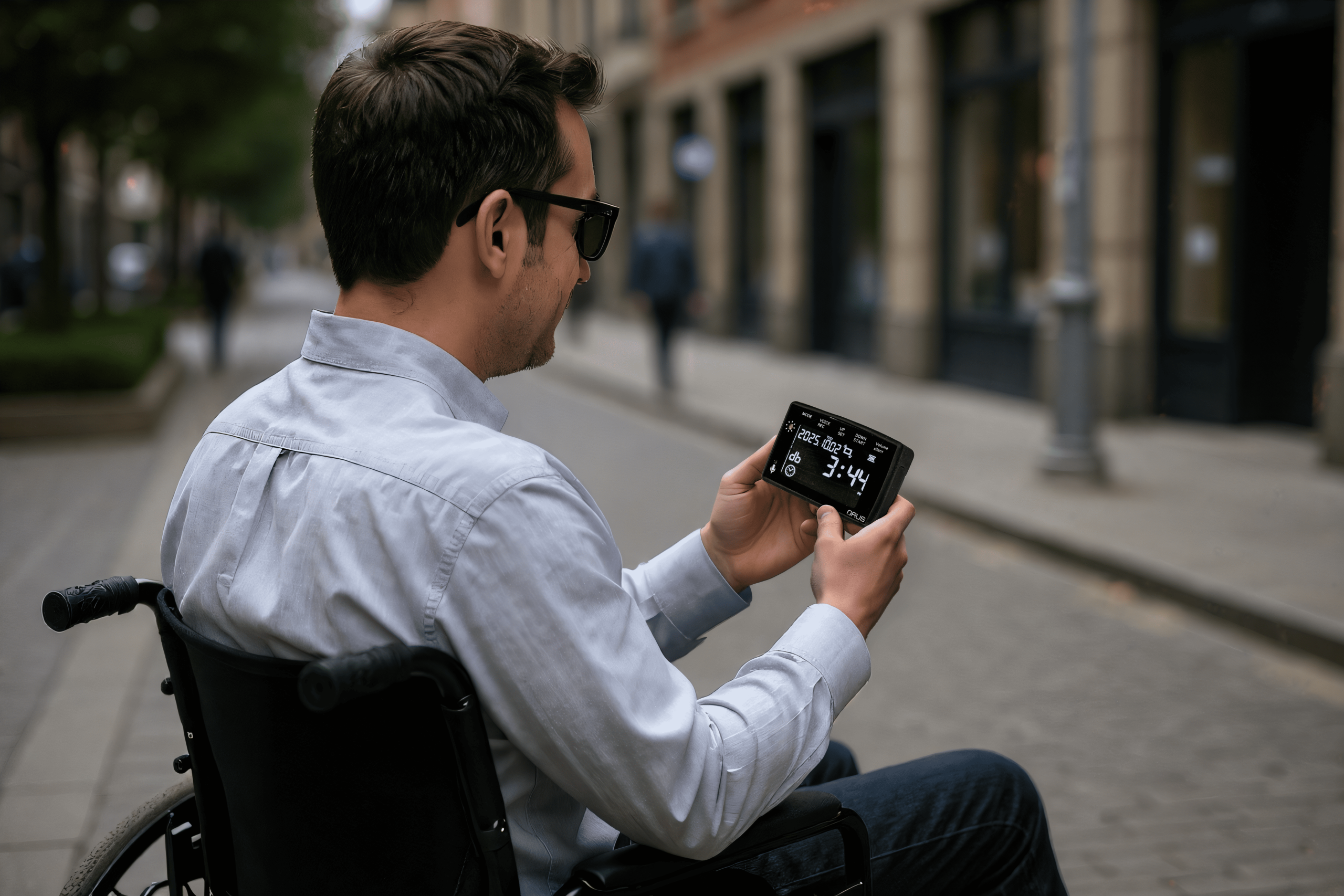 Equipped with a vibration-based DB mode for clear information delivery