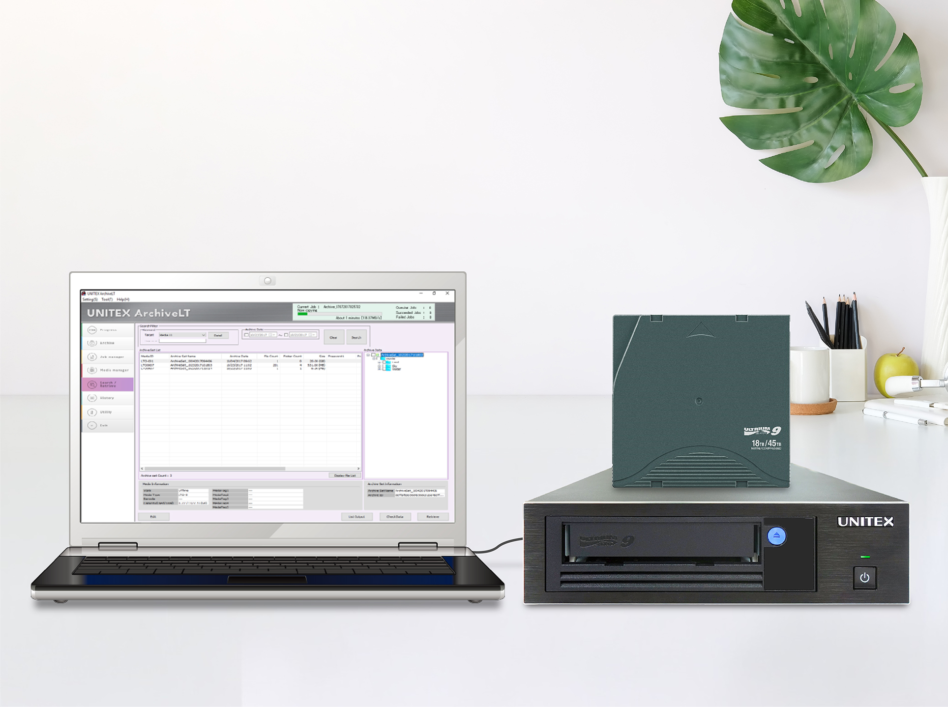 The Ultimate Solution for Efficient Data Storage: UNITEX USB-LTO Series