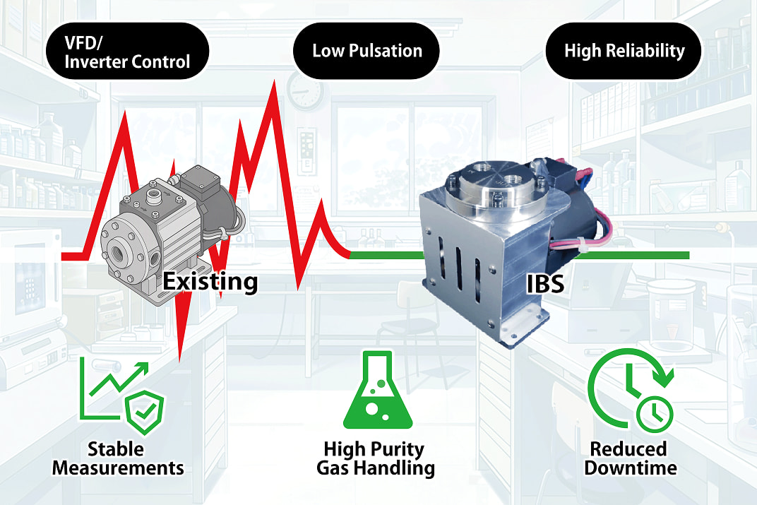 Pulsation-Low & High-Precision Fluid Control | Brushless DC Motor & VFD Compatible