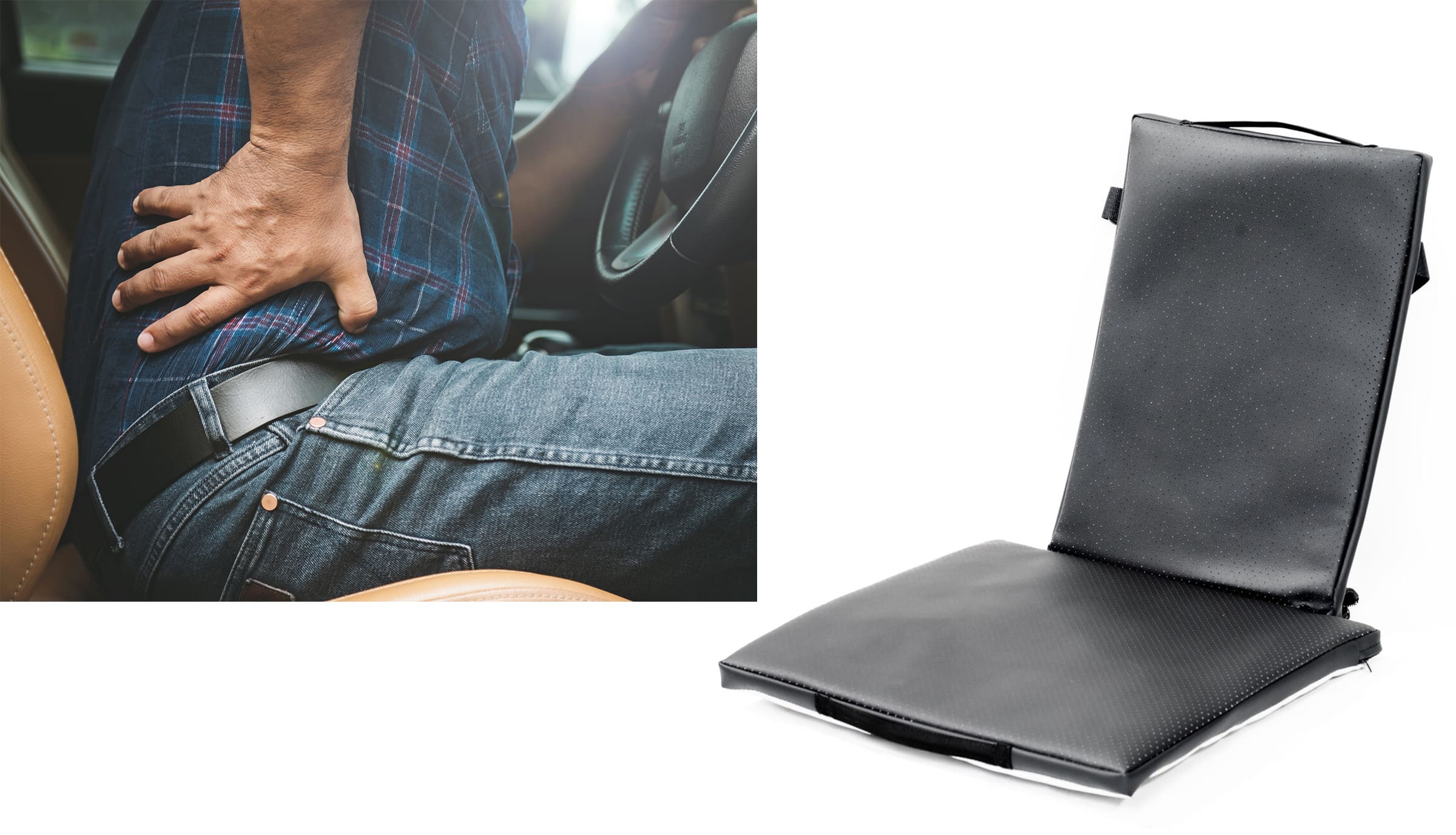 The Revolutionary Anti-Vibration cushion Engineered to Prevent Back Pain: Cellbags™